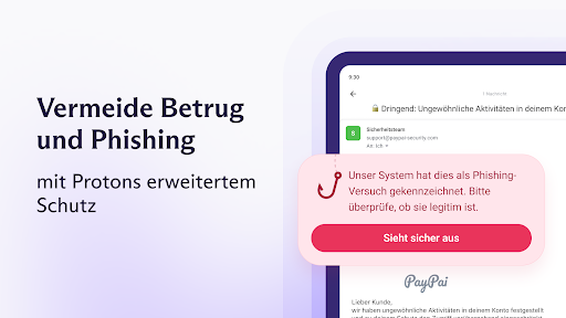 Proton Mail: sichere E-Mails Bildschirmfoto 27