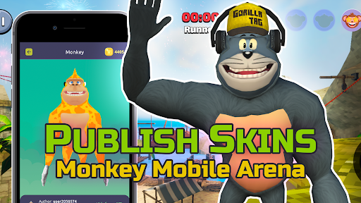 Gorilla Skins for Monkey Arena Bildschirmfoto 3