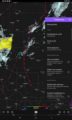 MyRadar Wetterradar Bildschirmfoto 6