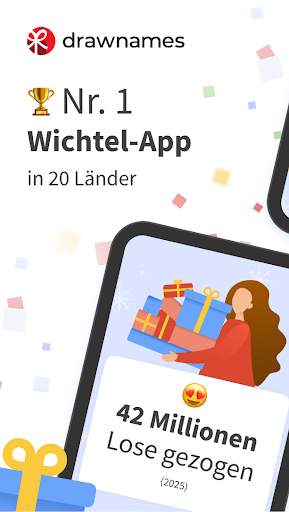 drawnames | Online Wichteln Bildschirmfoto 2