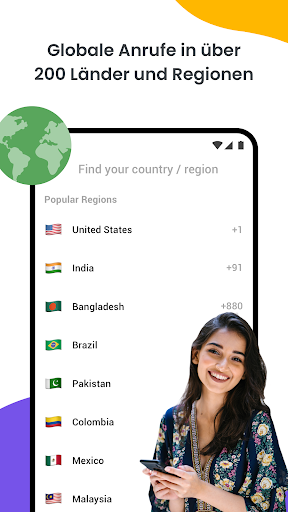 Duo Call–globales Telefonieren Bildschirmfoto 2