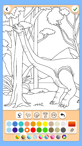 Dinosaurier malen für Kinder Bildschirmfoto 11