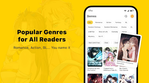 WebComics - Webtoon & Manga Bildschirmfoto 7
