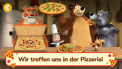 Mascha und der Bär: Pizzeria! Bildschirmfoto 3