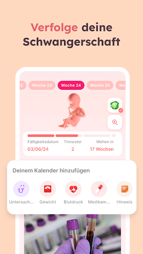 Schwangerschafts-App - Momly Bildschirmfoto 10