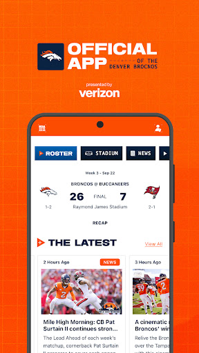Denver Broncos Bildschirmfoto 9
