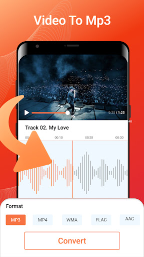 Video zu MP3 Konverter Bildschirmfoto 3