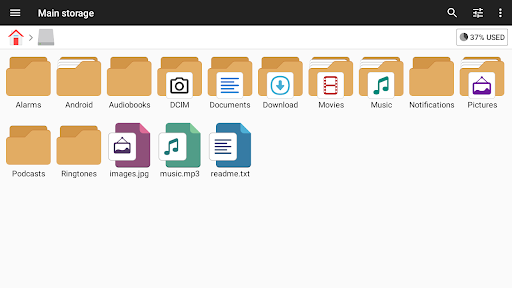Dateimanager Bildschirmfoto 5