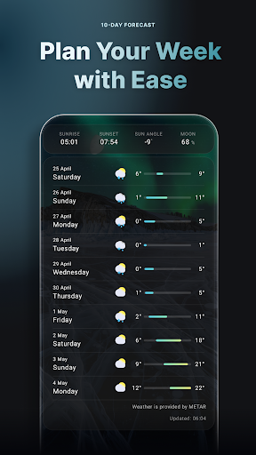 Wetter Live Wallpaper Bildschirmfoto 7