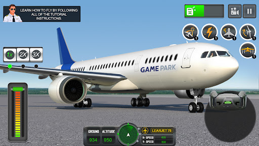 Pilot Simulator: Airplane Game Bildschirmfoto 1