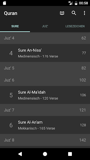 Quran für Android Bildschirmfoto 4