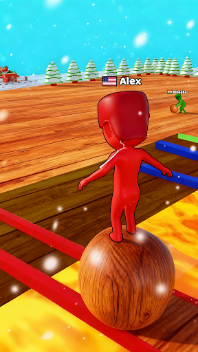 Snow Race 3D™: Fun Racing Bildschirmfoto 9