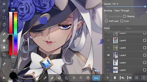 MediBang Paint - Zeichnen Bildschirmfoto 13