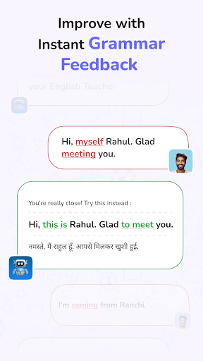 MySivi AI English Speaking App Bildschirmfoto 1