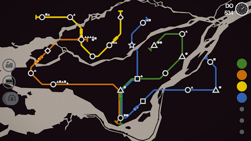 Mini Metro Bildschirmfoto 1