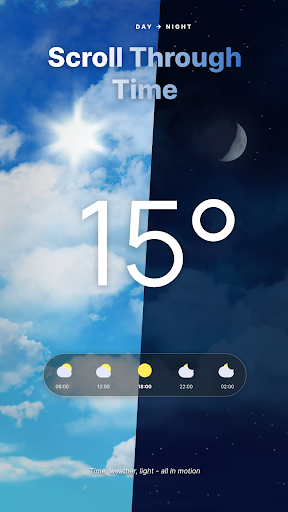 Wetter Live Wallpaper Bildschirmfoto 1