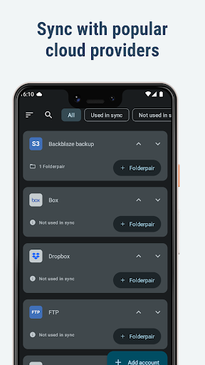 FolderSync Pro Bildschirmfoto 4