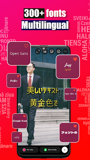 Fonto - story font for IG Bildschirmfoto 1
