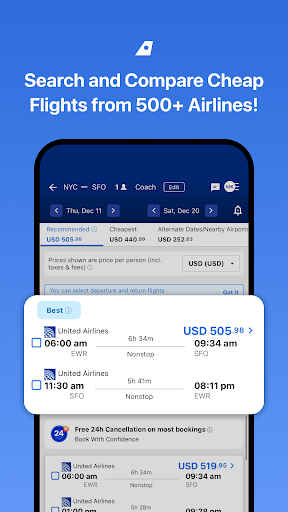 CheapOair: Cheap Flight Deals Bildschirmfoto 8