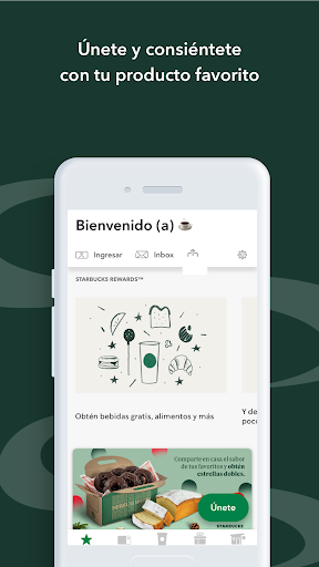 Starbucks México Bildschirmfoto 2