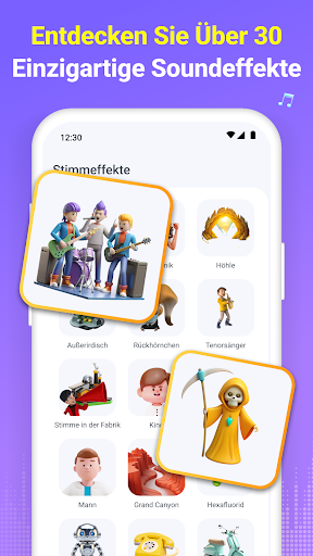 Stimmenwechsler Effekte Bildschirmfoto 4