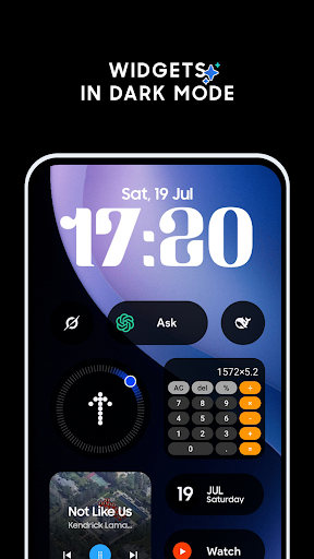 OneUI Widgets Bildschirmfoto 3