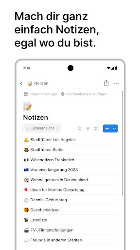 Notion: Notizen, Aufgaben, KI Bildschirmfoto 7