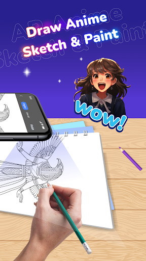 Draw Anime: Paint & Sketch App Bildschirmfoto 1