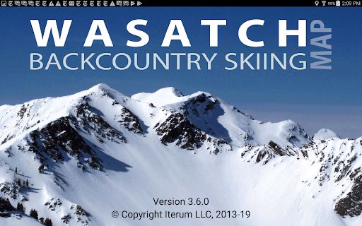 Wasatch Backcountry Skiing Map Bildschirmfoto 9