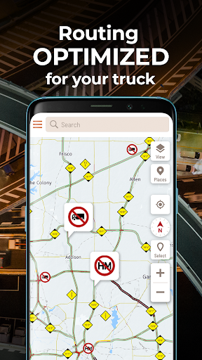 Hammer: Truck GPS & Maps Bildschirmfoto 10