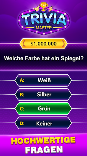 TRIVIA Master -Wort Gehirntest Bildschirmfoto 12