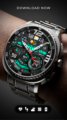 PER32 Ultra Hybrid Watch Face Bildschirmfoto 5
