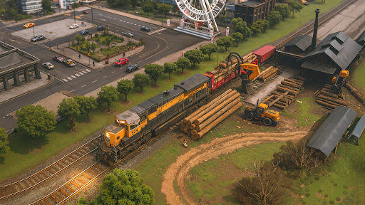 Transport Tycoon Empire: Stadt Bildschirmfoto 3