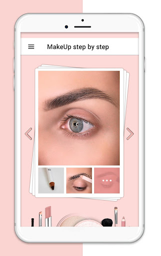 Makeup Tutorial step by step Bildschirmfoto 1
