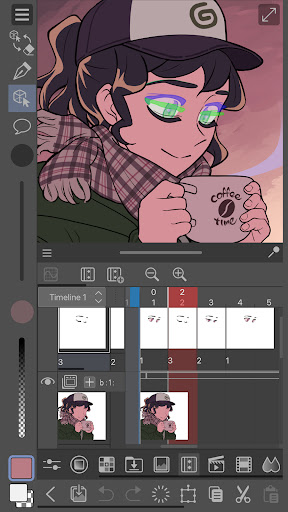 CLIP STUDIO PAINT Bildschirmfoto 5