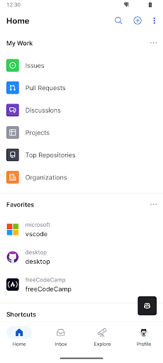 GitHub Bildschirmfoto 3