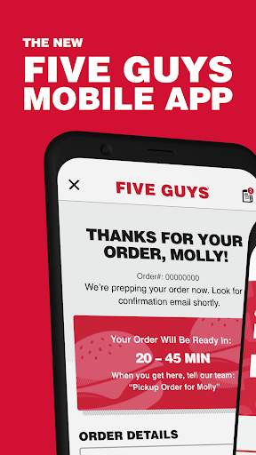 Five Guys Burgers & Fries Bildschirmfoto 4