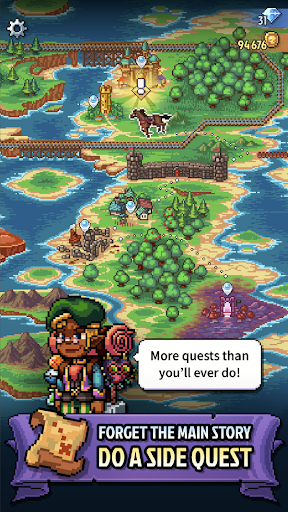 Knights of Pen and Paper 3 RPG Bildschirmfoto 1