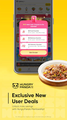 HungryPanda: Food Delivery Bildschirmfoto 2