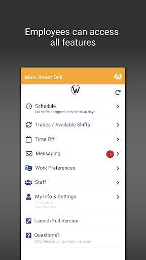 WhenToWork Employee Scheduling Bildschirmfoto 4