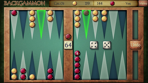Backgammon Pro Bildschirmfoto 1