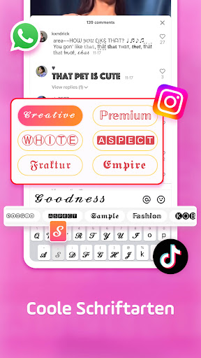 Facemoji-Tastatur Emoji&Design Bildschirmfoto 4