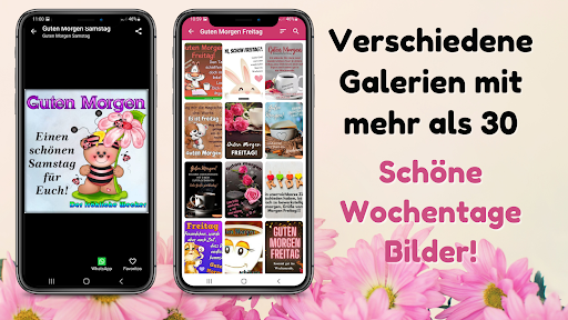 Wochentage Bilder mit Sprüche Bildschirmfoto 3