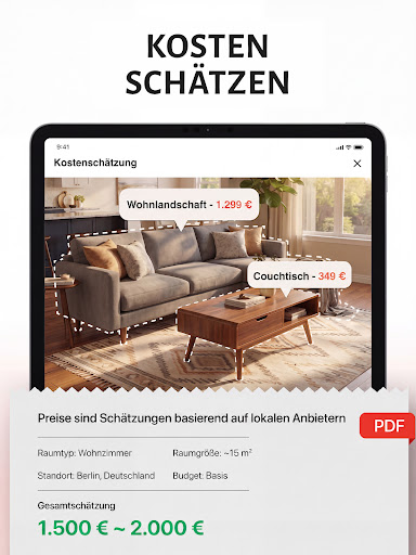 SnapHome: KI Innenarchitektur Bildschirmfoto 7