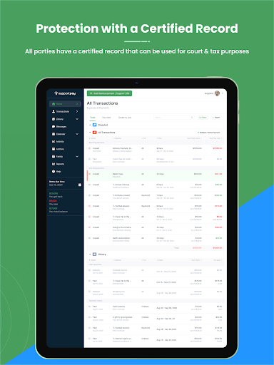 SupportPay: Split Expenses Bildschirmfoto 14
