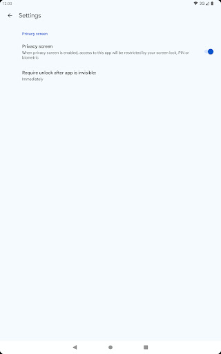 Google Authenticator Bildschirmfoto 3