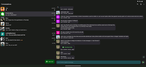 Conversations (Jabber / XMPP) Bildschirmfoto 9