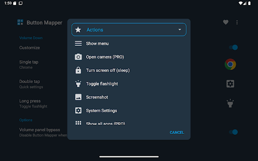 Button Mapper: Remap your keys Bildschirmfoto 11