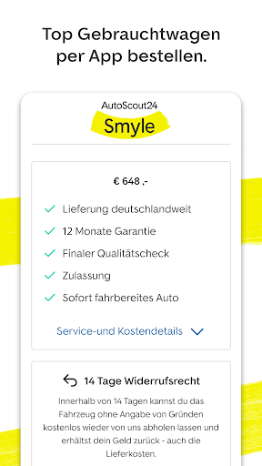 AutoScout24: Autos kaufen Bildschirmfoto 2