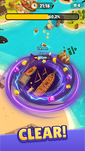 Hole.io Bildschirmfoto 8